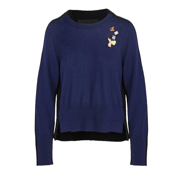 MARC JACOBS The DIY Wool Sweater in Navy S - Picture 1 of 16